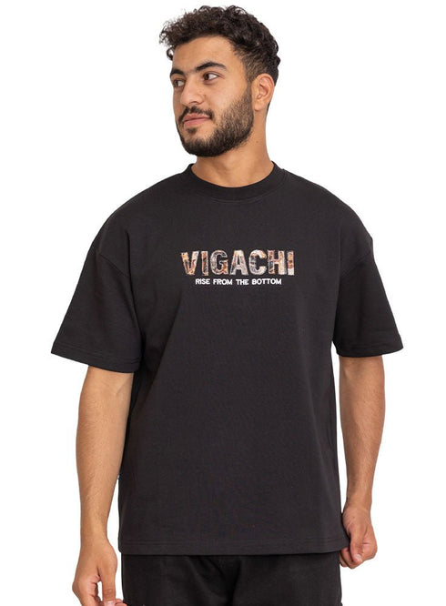 Black Design 3954 VIG - O - S Round T-shirt - Khotwh